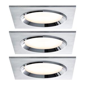 Paulmann Paulmann 92696 - SADA 3xLED/8W Stmievateľné podhľadové svietidlo DICE 230V