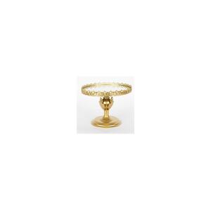 Eurolamp Dekoračný podnos pr. 25,5 cm zlatá