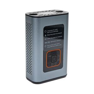 LED Digitálny vreckový kompresor 3v1 4000 mAh 5W čierna