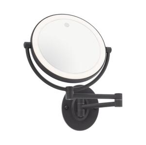 Redo Redo 01-3088-LED Stm. kosmetické zrkadielko SELFIE LED/7W/230V 3000/4000/6000K čierna