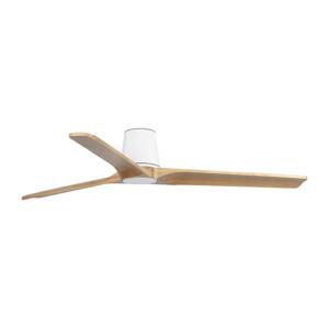 FARO Barcelona FARO 33838WT - Stropný látor HEYWOOD TUB L borovica/biela pr. 132 cm WT + DO