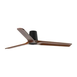 FARO Barcelona FARO 33839WT - Stropný látor HEYWOOD TUB L borovica/čierna pr.132 cm WT + DO