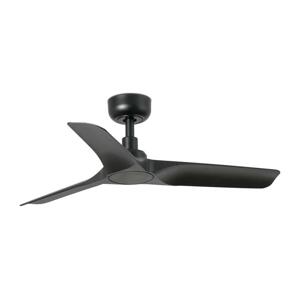 FARO Barcelona FARO 33825WT - Stropný látor HEY S čierna pr. 90 cm WT + diaľkové ovládanie