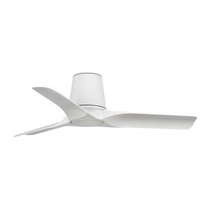 FARO Barcelona FARO 33826WT-Stropný látor HEY TUB S biela pr. 90 cm WT + diaľkové ovládanie
