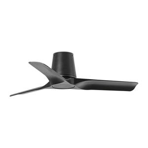 FARO Barcelona FARO 33827WT-Stropný látor HEY TUB S čierna pr. 90 cm WT + diaľkové ovládanie