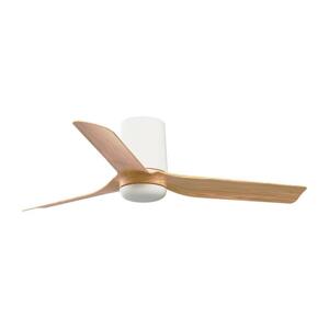 FARO Barcelona FARO 33833WT - Stropný látor MINI PUNT TUB S hnedá/biela pr. 90 cm WT + DO