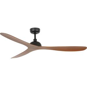 FARO Barcelona FARO 33447WT - Stropný látor GOTLAND L hnedá/čierna pr. 132 cm WT + DO