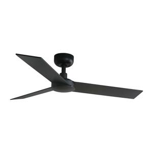 FARO Barcelona FARO 34296WT-Stropný látor RUDDER S čierna pr. 106 cm WT + diaľkové ovládanie