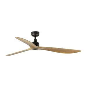 FARO Barcelona FARO 34360WT - Stropný látor OUTWOOD L hnedá/čierna pr. 150 cm WT IP44 + DO