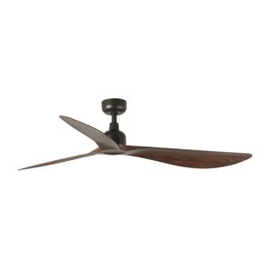 FARO Barcelona FARO 34362WT - Stropný látor OUTWOOD L hnedá/čierna pr. 150 cm WT IP44 + DO