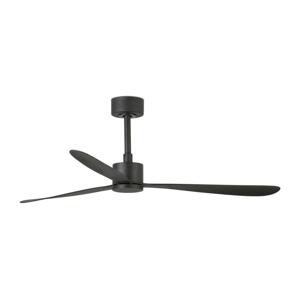 FARO Barcelona FARO 33761WT - Stropný látor AMELIA L čierna pr.132 cm WT + diaľkové ovládanie