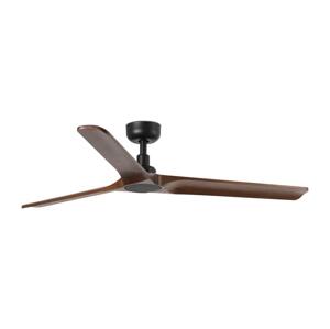 FARO Barcelona FARO 33809WT - Stropný látor HEYWOOD L drevo/čierna pr. 132 cm WT + DO