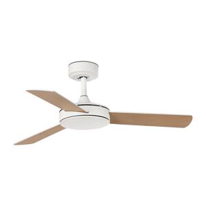 FARO Barcelona FARO 33603DCWT- Stropný látor MINI MALLORCA S hnedá/biela pr. 106 cm WT + DO