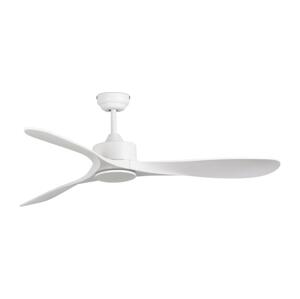 FARO Barcelona FARO 33750DCWT-Stropný látor LUZON L biela pr. 132 cm WT + diaľkové ovládanie