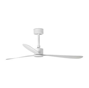 FARO Barcelona FARO 33760WT - Stropný látor AMELIA L biela pr. 132 cm WT + diaľkové ovládanie